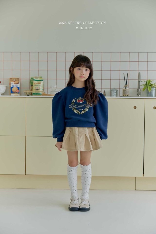 Melikey - Korean Children Fashion - #kidzfashiontrend - Lotte Pleated Skirt (Beige) - 8