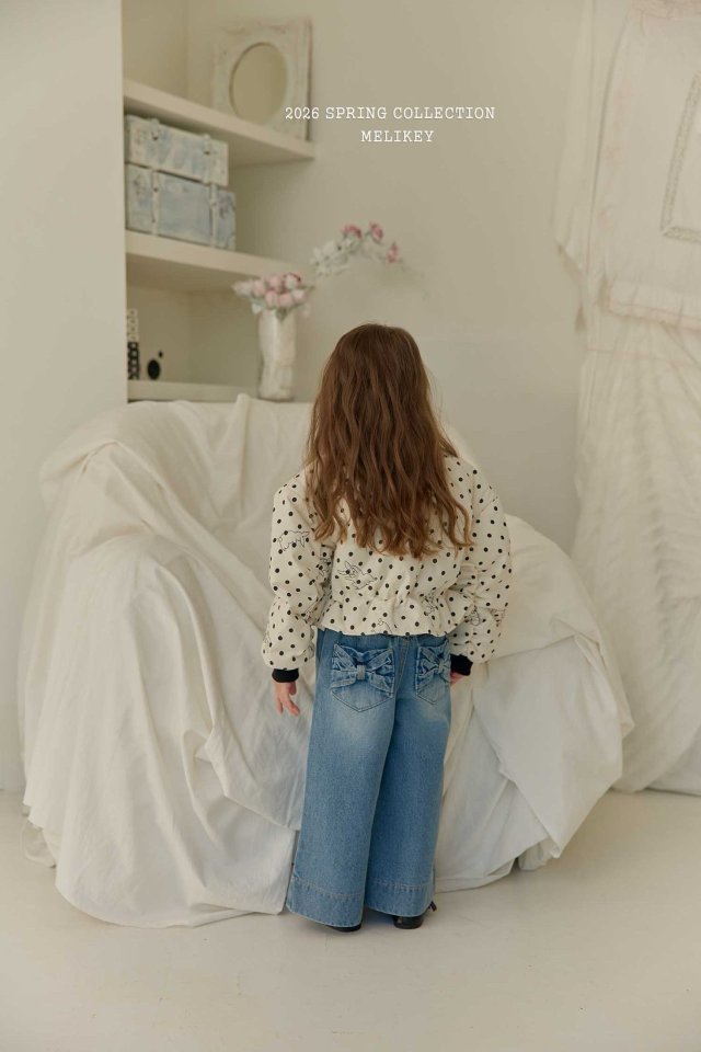 Melikey - Korean Children Fashion - #littlefashionista - Rabbit Shirred Bomber Jacket - 11