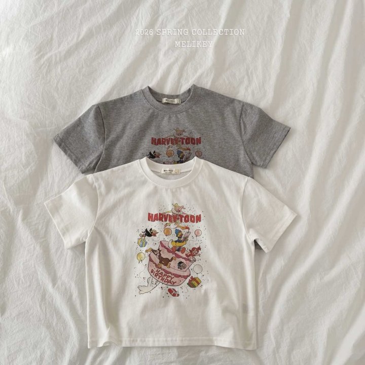 Melikey - Korean Children Fashion - #littlefashionista - Happy Tune Short Sleeve Tee