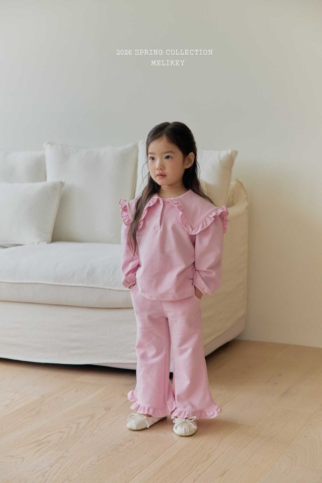 Melikey - Korean Children Fashion - #littlefashionista - Sailor Frill Tee - 10