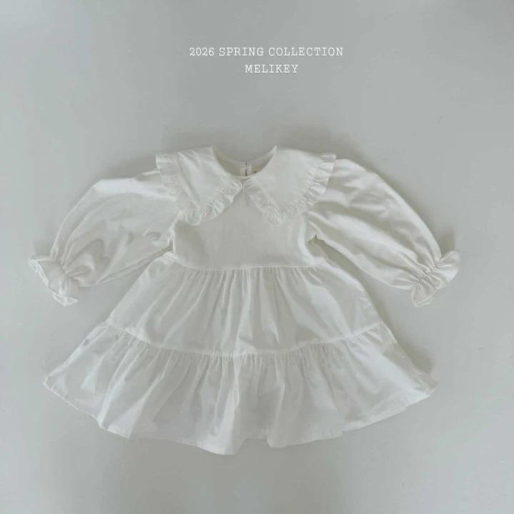 Melikey - Korean Children Fashion - #Kfashion4kids - Basic Tiered One-piece - 4