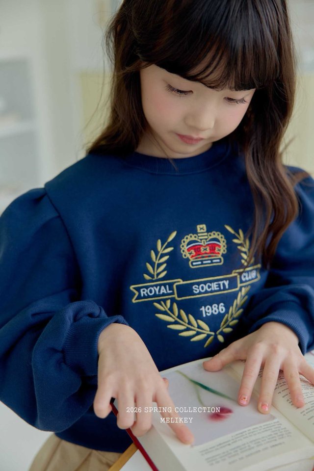 Melikey - Korean Children Fashion - #littlefashionista - Royal Puff Sweatshirt - 11