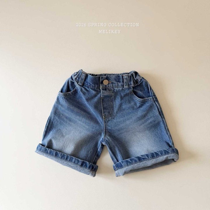 Melikey - Korean Children Fashion - #Kfashion4kids - Heart Bermuda Pants - 4
