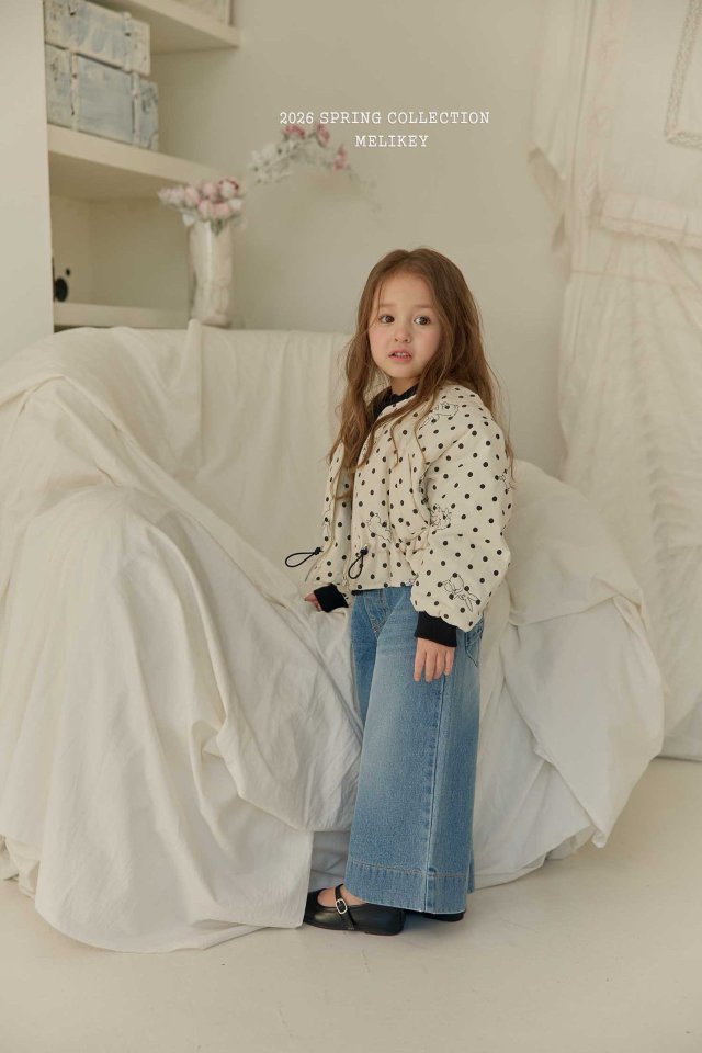 Melikey - Korean Children Fashion - #magicofchildhood - Rabbit Shirred Bomber Jacket - 12