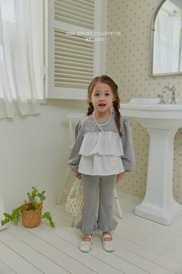 Melikey - Korean Children Fashion - #magicofchildhood - Rose Tiered Blouse - 8