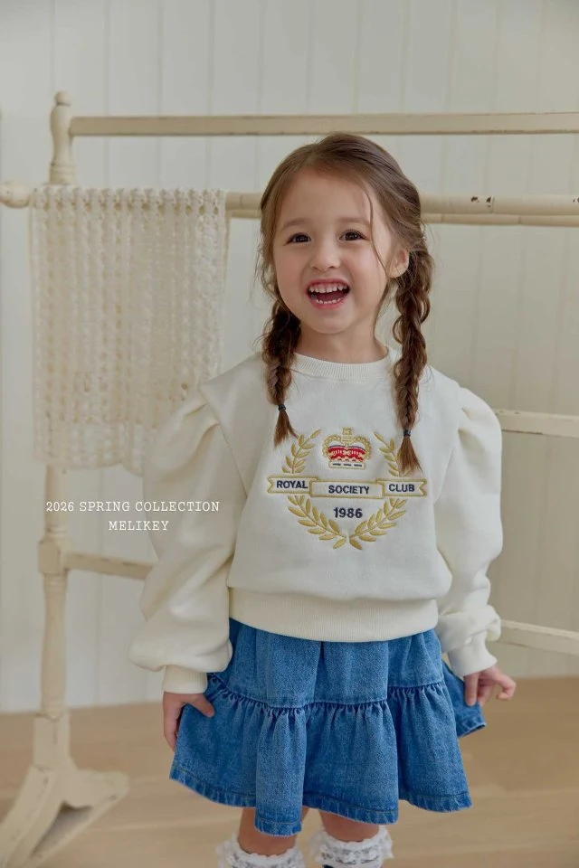 Melikey - Korean Children Fashion - #magicofchildhood - Royal Puff Sweatshirt - 12