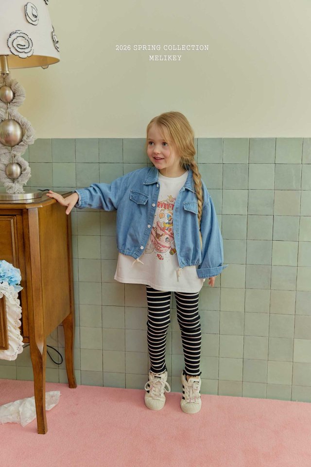 Melikey - Korean Children Fashion - #magicofchildhood - Hooded Denim Shirt - 10