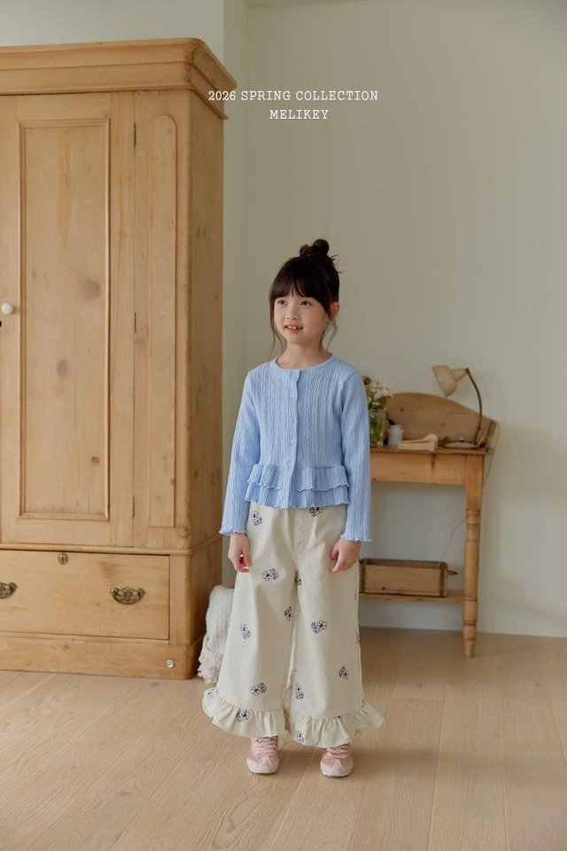 Melikey - Korean Children Fashion - #minifashionista - Tutu Frill Cardigan - 11