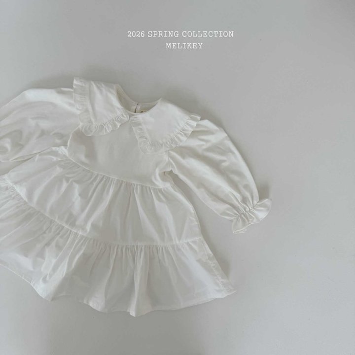 Melikey - Korean Children Fashion - #minifashionista - Basic Tiered One-piece - 6