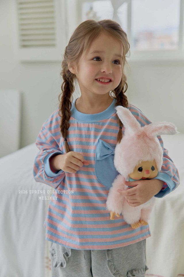 Melikey - Korean Children Fashion - #minifashionista - Soda Ribbon Tee - 10
