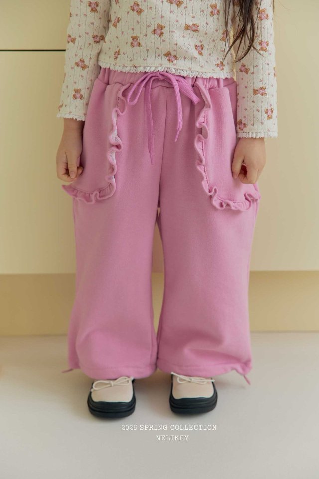 Melikey - Korean Children Fashion - #minifashionista - Out Frill Pants - 8