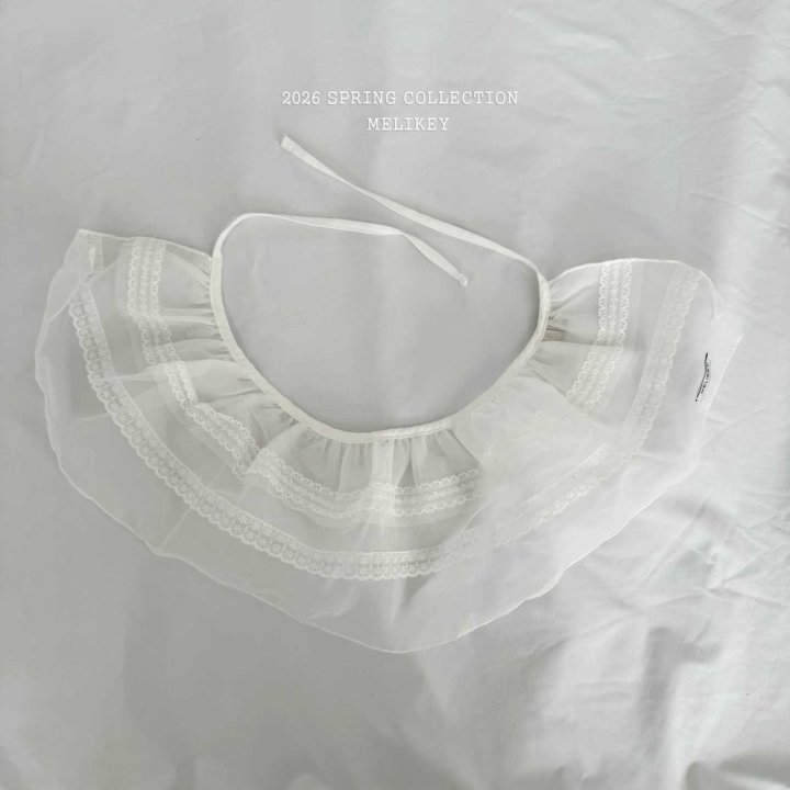 Melikey - Korean Children Fashion - #prettylittlegirls - Sheer Lace Apron - 3