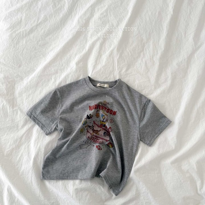 Melikey - Korean Children Fashion - #minifashionista - Happy Tune Short Sleeve Tee - 4