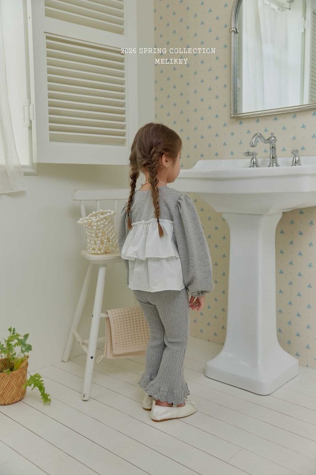 Melikey - Korean Children Fashion - #prettylittlegirls - Rose Tiered Blouse - 10