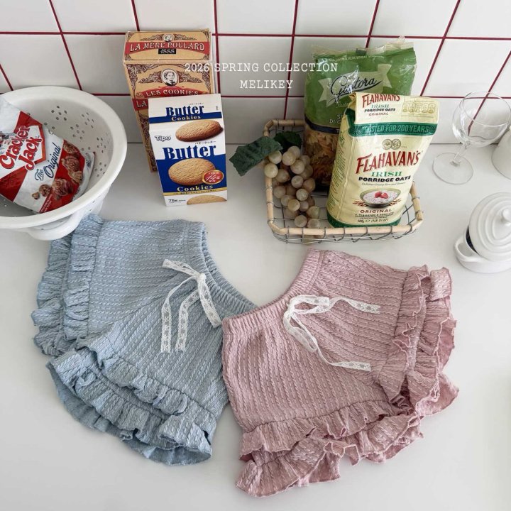 Melikey - Korean Children Fashion - #prettylittlegirls - Choo-Choo Frill Pants - 3