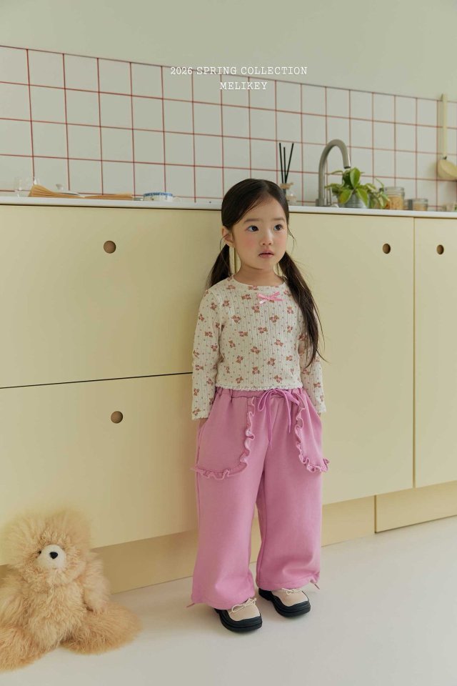 Melikey - Korean Children Fashion - #prettylittlegirls - Out Frill Pants - 9