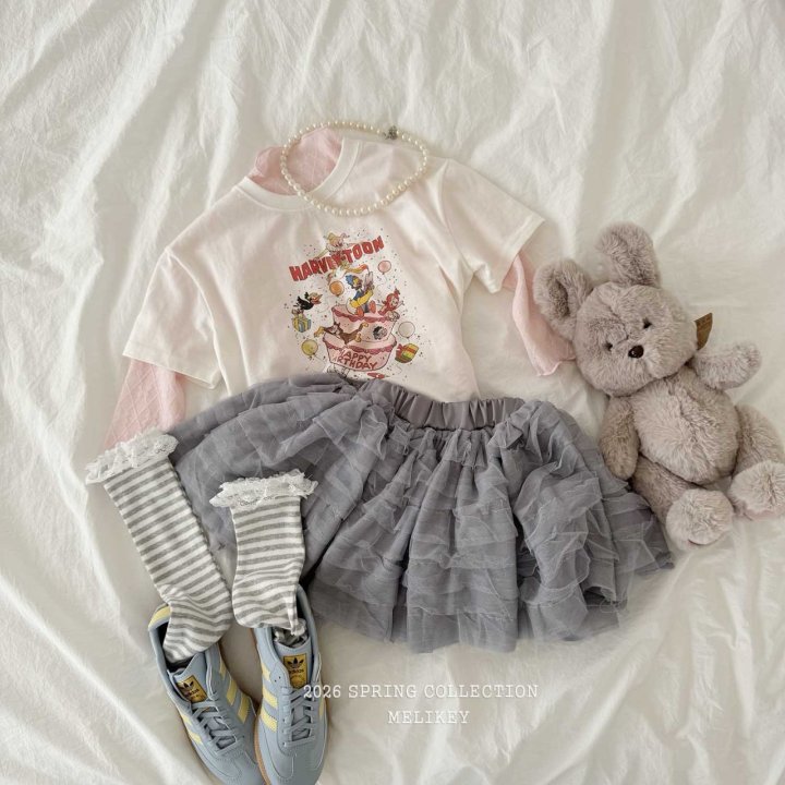 Melikey - Korean Children Fashion - #stylishchildhood - Striped Lace Socks - 8