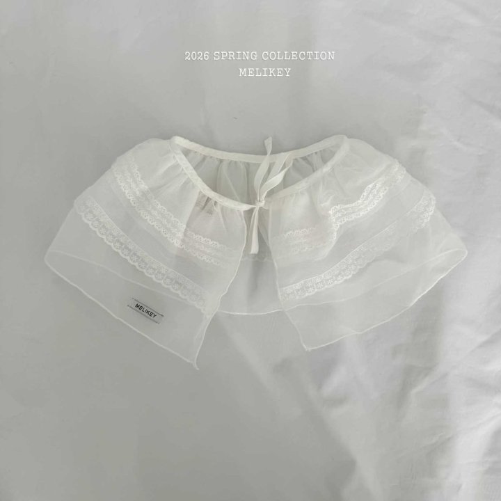 Melikey - Korean Children Fashion - #prettylittlegirls - Sheer Lace Apron - 4