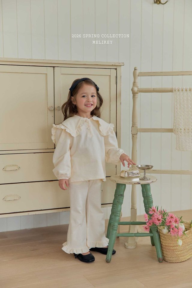 Melikey - Korean Children Fashion - #todddlerfashion - Nana Frill Pants - 7
