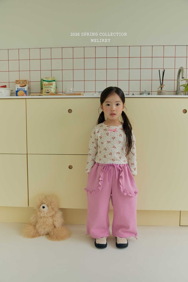Melikey - Korean Children Fashion - #todddlerfashion - Out Frill Pants - 10