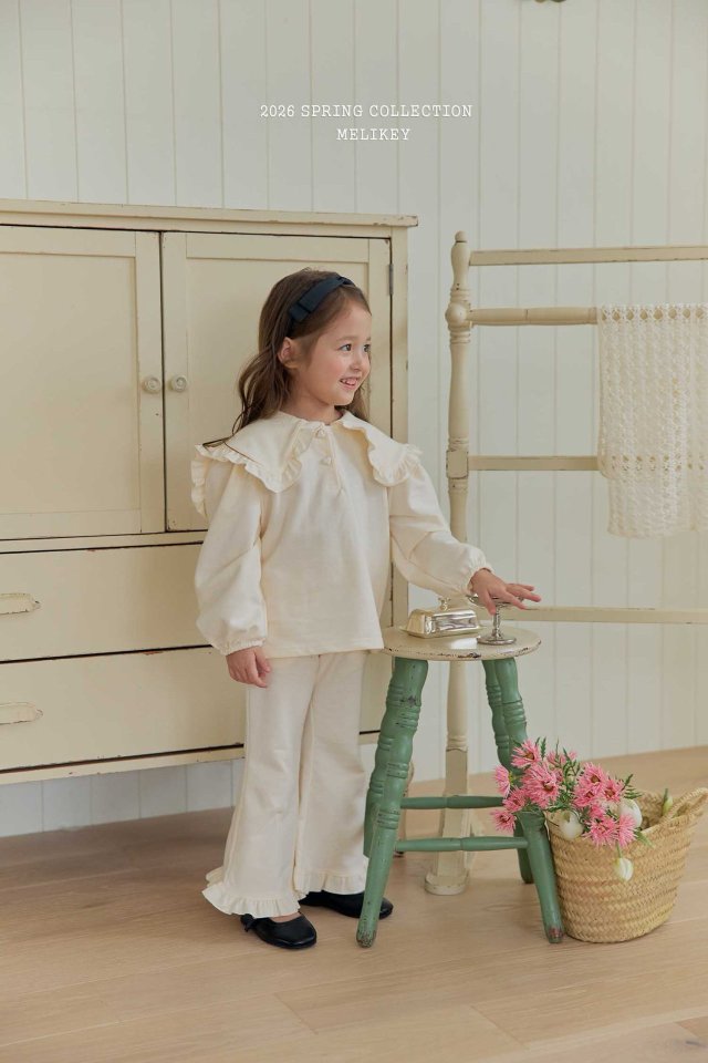 Melikey - Korean Children Fashion - #toddlerclothing - Nana Frill Pants - 8