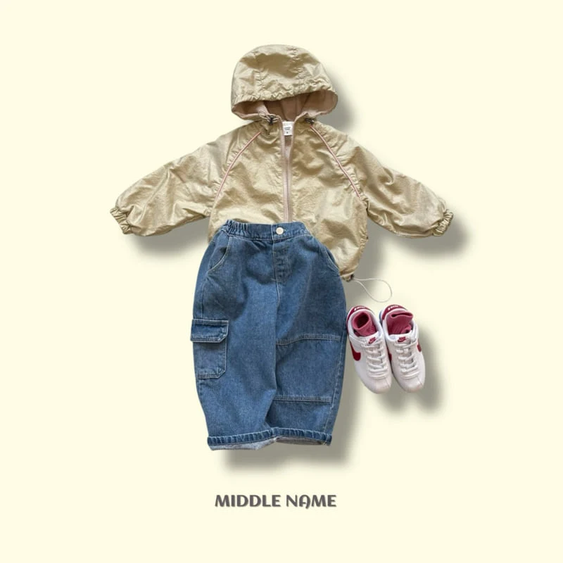 Middle Name - Korean Children Fashion - #Kfashion4kids - Middle Windbreaker Jumper - 12