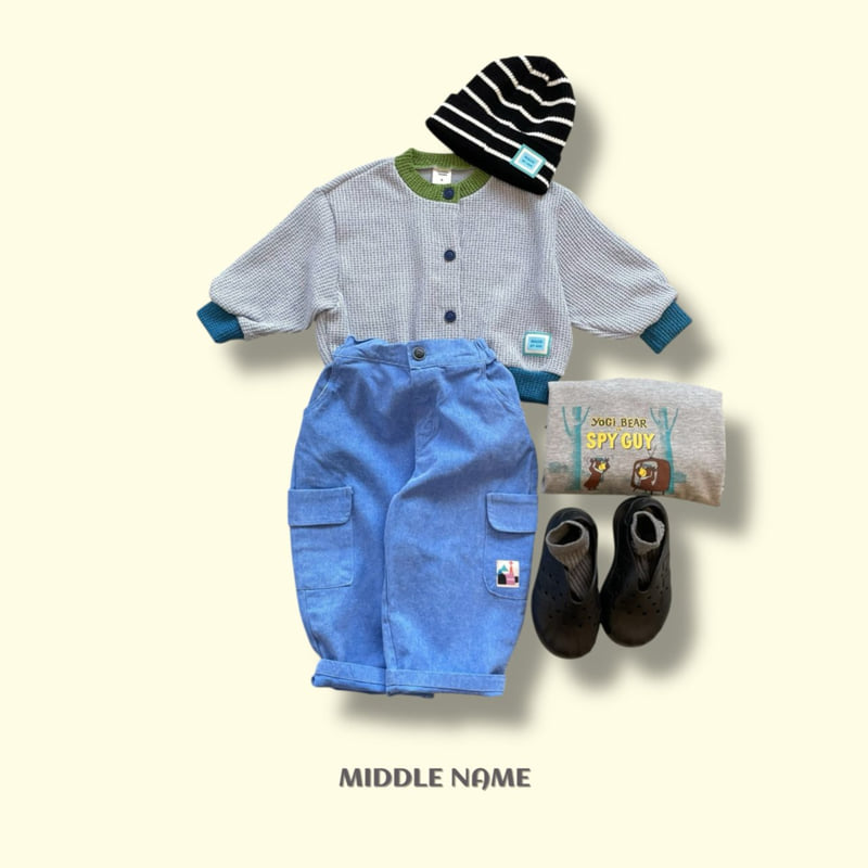 Middle Name - Korean Children Fashion - #childofig - Color Point Cardigan - 8