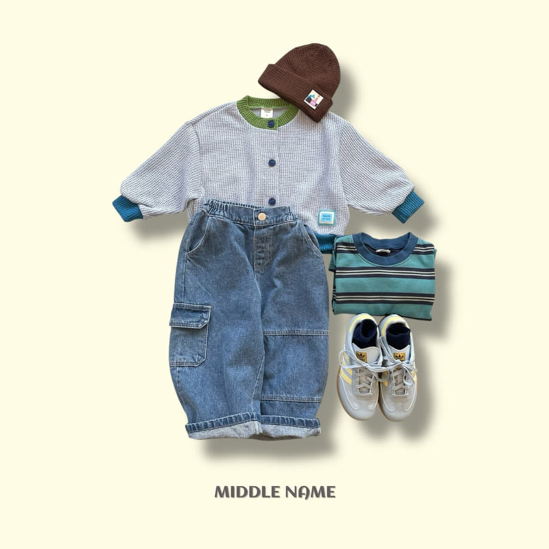Middle Name - Korean Children Fashion - #childofig - Color Point Cardigan - 9