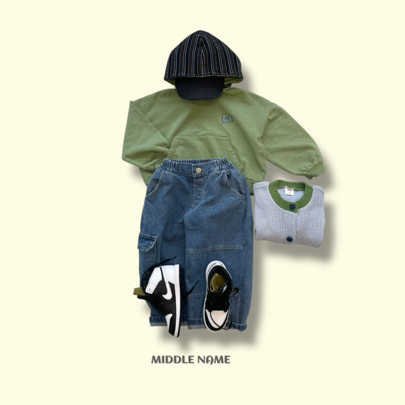Middle Name - Korean Children Fashion - #childofig - Hip Denim Pants - 7
