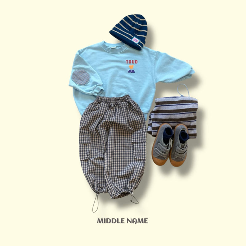 Middle Name - Korean Children Fashion - #childofig - Check Cargo Pants - 6