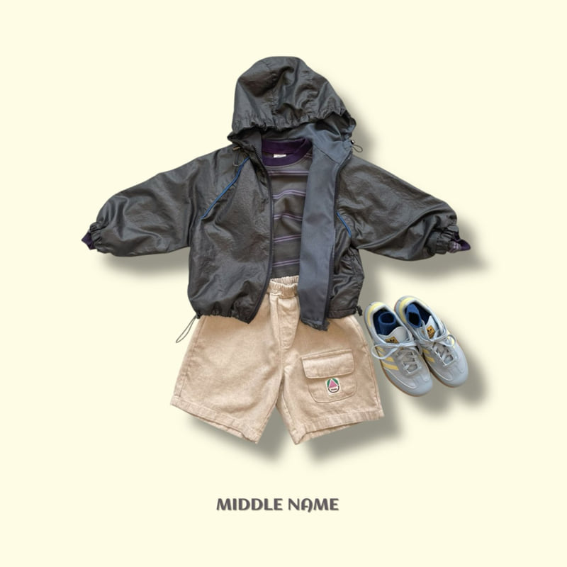 Middle Name - Korean Children Fashion - #childofig - Pigment Pocket Bermuda Pants - 12
