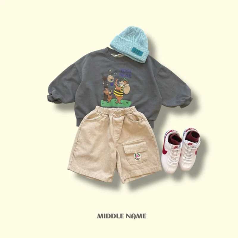 Middle Name - Korean Children Fashion - #childofig - Honeybee Bear Sweatshirt - 10