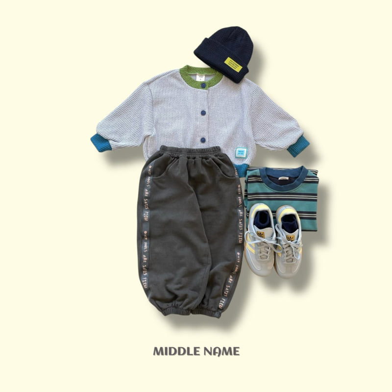 Middle Name - Korean Children Fashion - #childrensboutique - Color Point Cardigan - 10