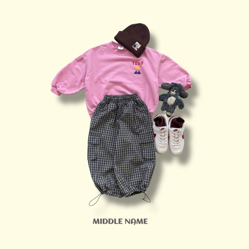 Middle Name - Korean Children Fashion - #childrensboutique - Check Cargo Pants - 7