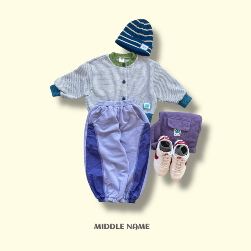 Middle Name - Korean Children Fashion - #childofig - Panel Color Block Pants - 4