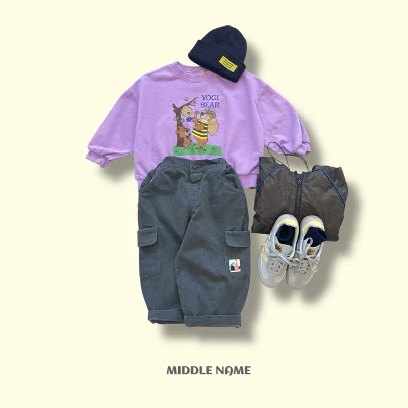 Middle Name - Korean Children Fashion - #childrensboutique - Honeybee Bear Sweatshirt - 11