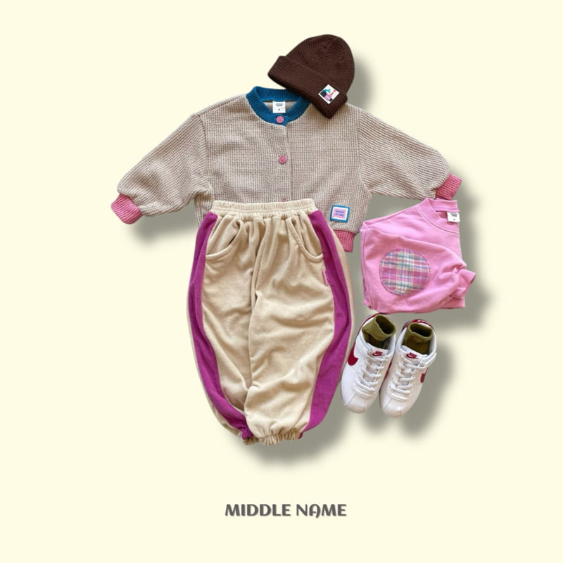 Middle Name - Korean Children Fashion - #discoveringself - Color Point Cardigan - 12