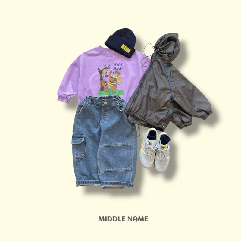 Middle Name - Korean Children Fashion - #discoveringself - Hip Denim Pants - 10