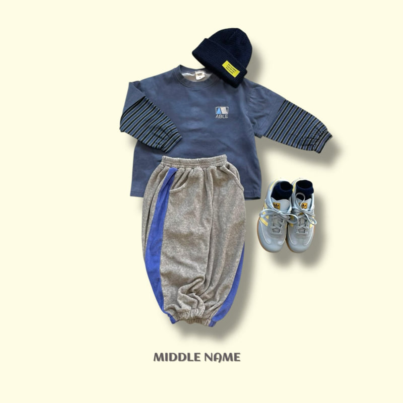 Middle Name - Korean Children Fashion - #fashionkids - Honey Water Printed Layered Tee - 8