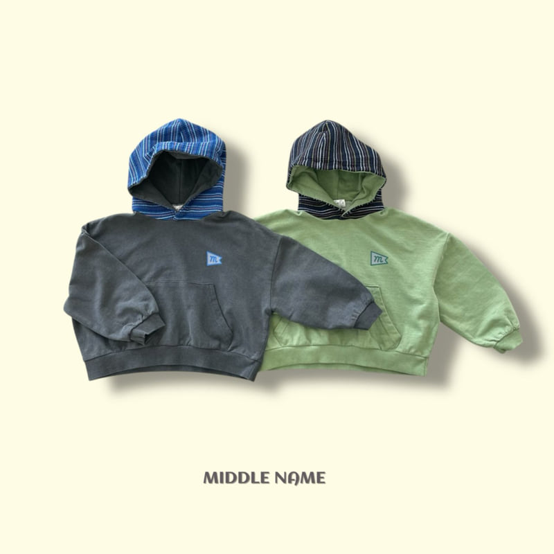 Middle Name - Korean Children Fashion - #fashionkids - SS Stripe Hoodie