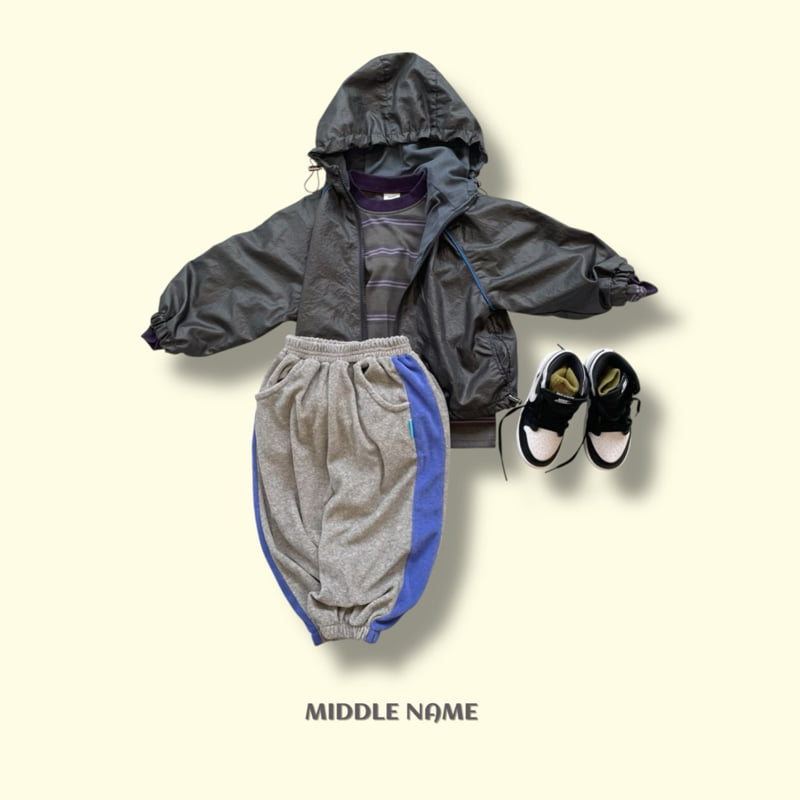 Middle Name - Korean Children Fashion - #kidsshorts - Middle Windbreaker Jumper - 9