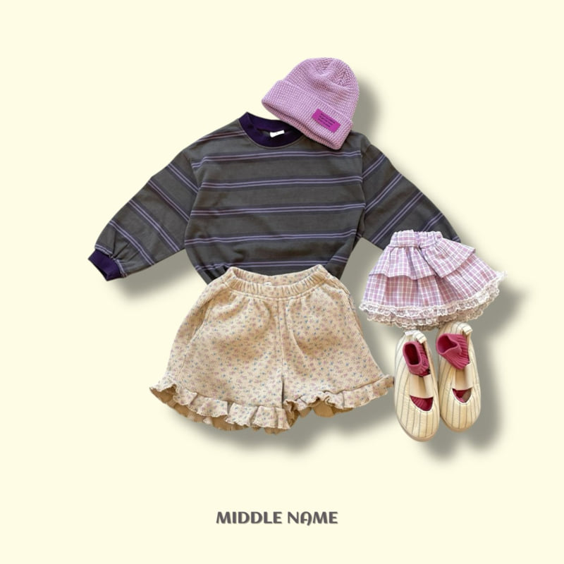 Middle Name - Korean Children Fashion - #kidsstore - Pigment Multi Stripe Tee - 5