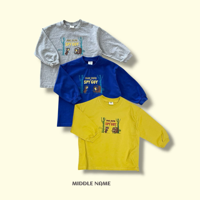 Middle Name - Korean Children Fashion - #kidzfashiontrend - Spy Slim Tee