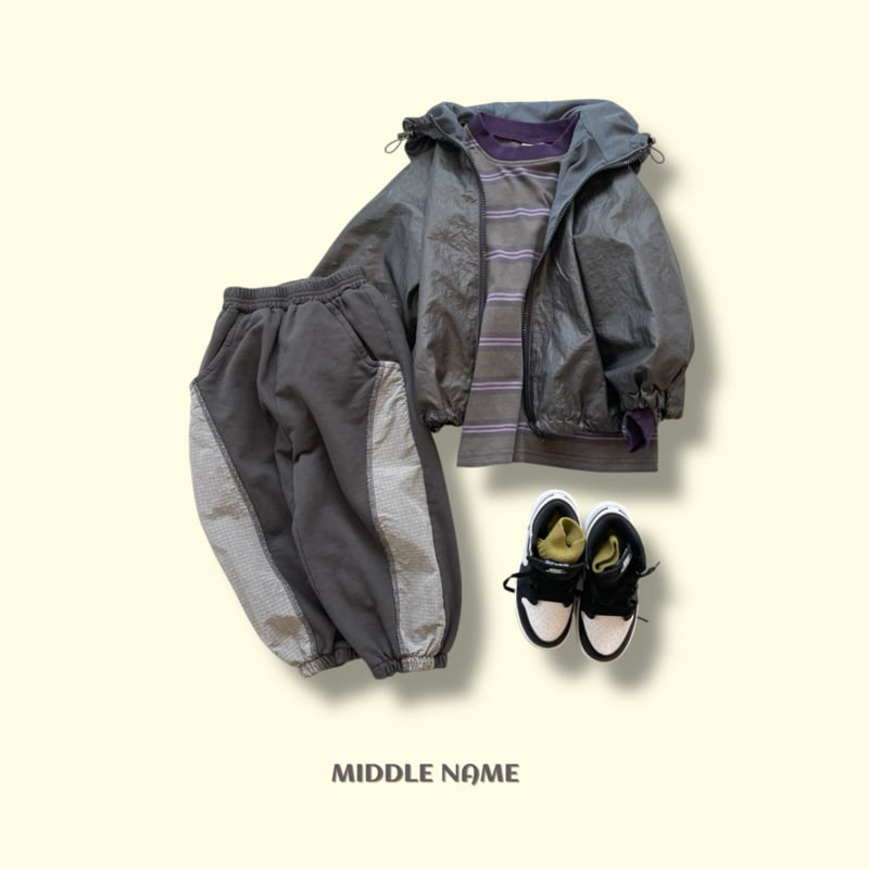 Middle Name - Korean Children Fashion - #kidzfashiontrend - Middle Windbreaker Jumper - 11