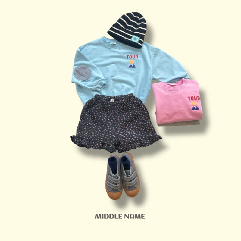 Middle Name - Korean Children Fashion - #kidzfashiontrend - Round Patch Sweatshirt - 5