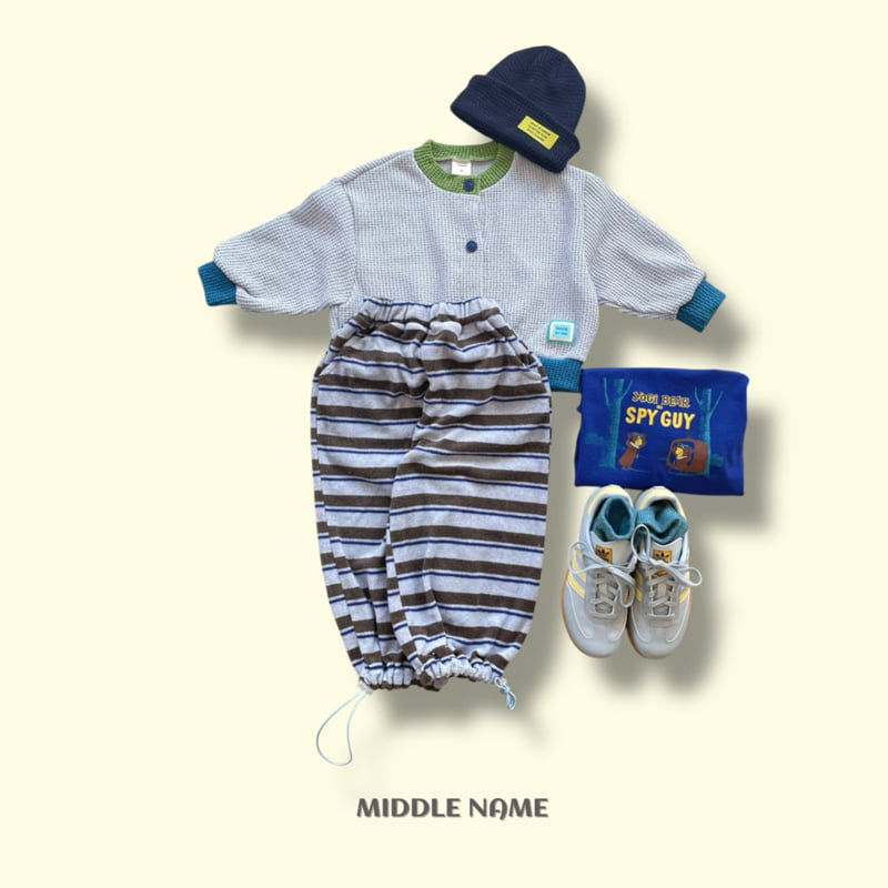 Middle Name - Korean Children Fashion - #Kfashion4kids - Color Point Cardigan - 4