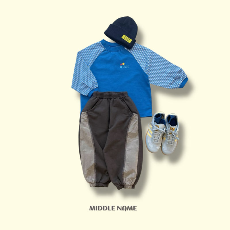Middle Name - Korean Children Fashion - #littlefashionista - Panel Color Block Pants - 12