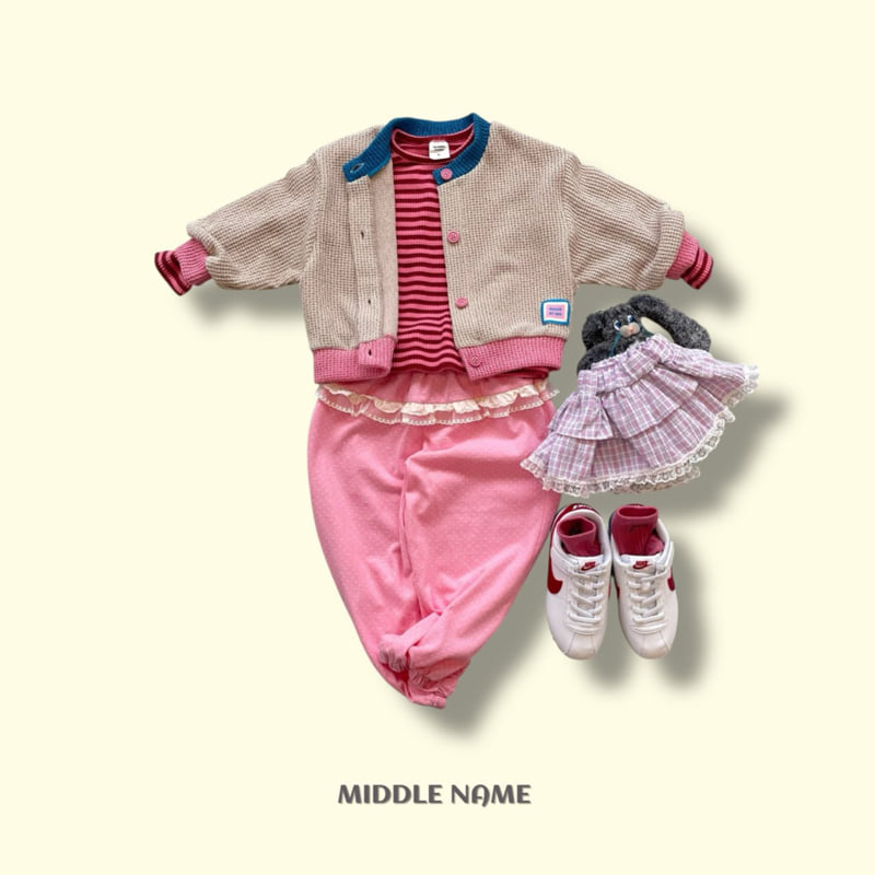 Middle Name - Korean Children Fashion - #magicofchildhood - Dot Lace Pants - 11
