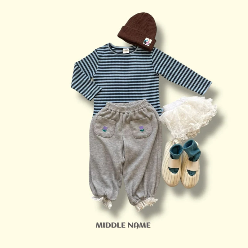 Middle Name - Korean Children Fashion - #magicofchildhood - Pocket Lace Pants - 10