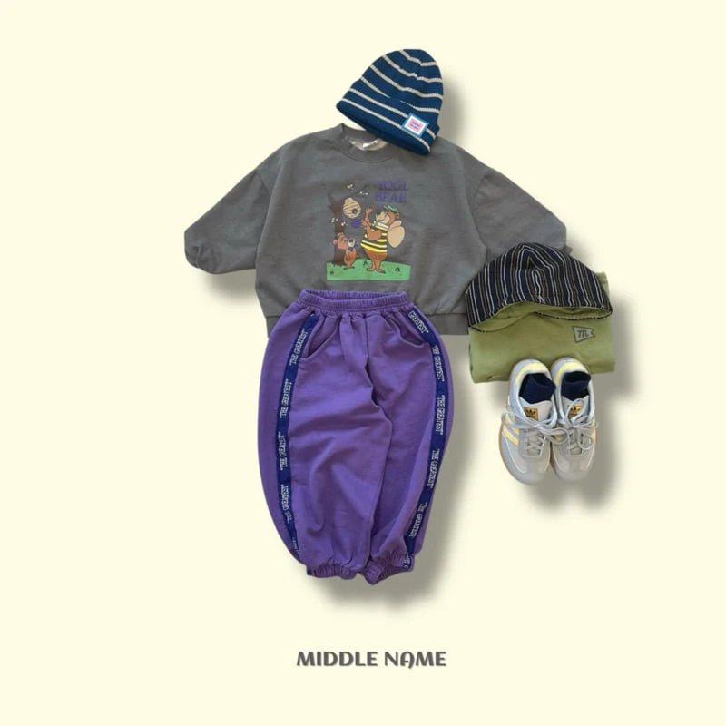 Middle Name - Korean Children Fashion - #littlefashionista - Honeybee Bear Sweatshirt - 4